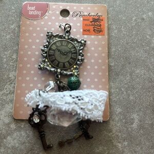 COPY - NWT! Bead Landing Antiqued bling pendants